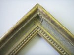 3'' CITY (2)  IVORY GREEN  LGW PICTURE FRAME